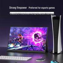 15.6  2.5K Ultra-HD Wall-Mountable Portable Monitor for Computers & Gaming Consoles 14-inch 1080P 60Hz