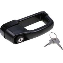 Front Door Latch Handle With Keys For Bobcat black
