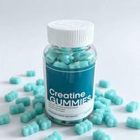 Creatine Monohydrate Gummies 3000mg – Berry Flavor, Vegan & Non-GMO (60 Ct) 1pack