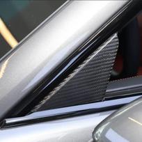 Sauso anglies pluošto A statramsčio trikampio lango apdaila Porsche 911 992 0.1 gray
