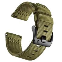 Tvirtas nailoninis pintas laikrodžio dirželis 22 mm Suunto Vertical 2/Run 2/RACEs/Ocean/Nautic S Sportiniam dirželiui Suunto5 9 Peak Pro Apyrankė 22mm armijos žalia spalva