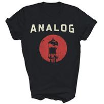 Vacuum Tube Amp Analog Vintage 80s Unisex Shirt Gift Men Women M