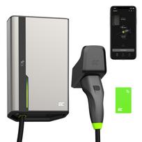 GREEN CELL HabuDen Wallbox 22kW 32A 5m NFC Type 2 Cable