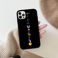 Moon Music Coldplay Band PC+TPU Phone Case For IPhone 17 16 15 14 PRO MAX 11 12 13 PLUS MINI Cover iPhone 13pro max gray