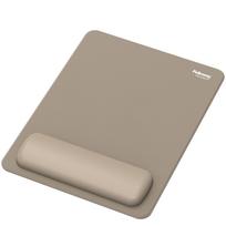 FELLOWES MOUSE PAD WRIST REST XL/SAND 100142564