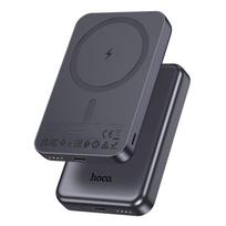Hoco 5000 mAh 2A 5W J160 MagSafe compatible power bank, metal gray