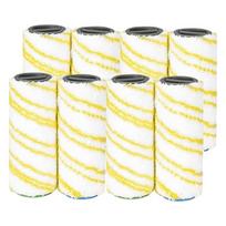 8x Microfiber Roller Brush Replacement Accessories Compatible for Karcher FC5 FC7 FC3 FC3D Electric Floor Vacuum Cleaner 1 beige
