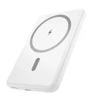 HOCO Hoco J140A Ultra-thin Power Bank | 5,000 mAh | 20W | PD, QC | USB-C, MagSafe | white