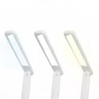 LTC LED desk lamp 3W, 3000/4500/6000K, adjustable, 1200mAh, white,