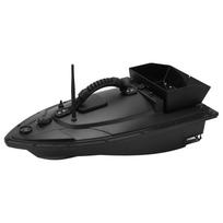 RC žvejybos masalo valtis su šviesa, vieno mygtuko kruizas, 5200 mAh, 1A, 300 m, su vienu masalo konteineriu, 100–240 V, JK kištukas black