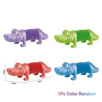 1PC Animal Anti Stress Toy Sensory Tubes for Toddlers Stress Anxiety Relief Bellows Toys for Adult Kids Funny Squeeze Toys Gifts Other