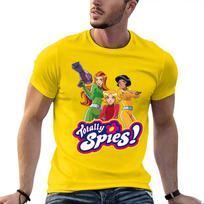 Totally Spies Oversized T Shirt Brand Men Clothing 100 Cotton Streetwear Large Size Top Tee S