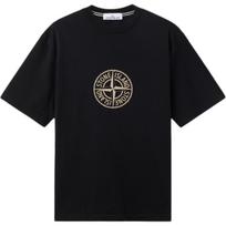 STONE ISLAND 2100001 All Around Compass T-Shirt 'Black' Men's L1S152100001S0362V0029 S