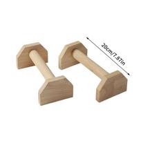 Wood Push Up Bars Parallettes For Home Gym Fitness, Portable Push Up Stands Exercise Equipment, Handles Yoga Training S