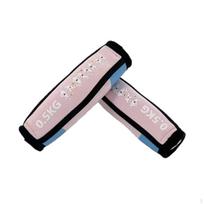 2 Dumbbells with Handle And Hand Strap for Walking, Bag Running, Dancing, Jogging, Exercise violetinė