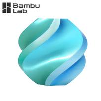 Bambu Lab PLA Silk Multi-Color Gradient 3D Printer Filament CN plug (adapter included) blue
