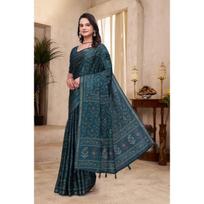 New Launch – Elegant Mal Cotton Saree Collection beige