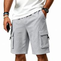 Mens Athletic Shorts Casual Gym Shorts Men with Multi Pockets Loose Fit Workout Shorts Men for Outdoor Sports Running XXL