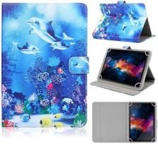 7 -10.2  Inch Universal Tablet Case Protective Cover Stand Folio Case for 9 10 10.1 Inch for Android Samsung Touchscreen Tablet Universal 7 inch blue