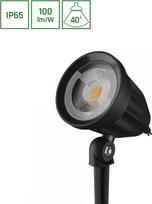 Spectrum Įsmeigiamas lauko šviestuvas 6W, LED, 3K, 600lm, IP65,juodas