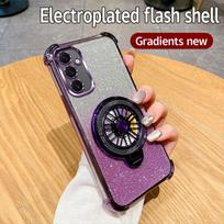 for Oneplus 13 Shockproof Rotate Gyro Holder Magnetic Case for Oneplus 13 One plus 13 12 11 12R 13R Oneplus13 R Bracket Cover OnePlus 13R gray