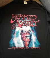 Morbid Saint Thrash Metal Band T-shirt, Spectrum of Death Unisex T-Shirt S įvairiaspalvis