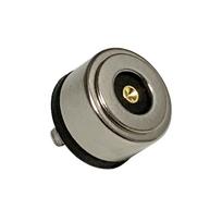 8mm Round Waterproof Magnetic USB Fast Charging Connector Plug Set gray