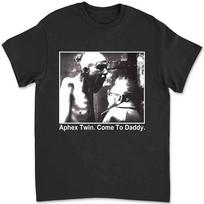 Aphex Twin Come To Daddy T Shirt JWX9 XXXL gray
