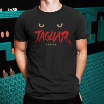 Jaguar Retro 90s Console T Shirt Vintage Video Game System Graphic Print Cotton Short Sleeve Te XL