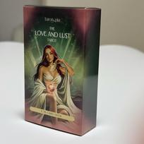 Meilės ir Aistros Tarot Angliška Versija 78 Kortų Kaladė Aistrai, Intymumui Sielingiems Meilės Skaitymams 10.3*6cm šviesiai pilka spalva