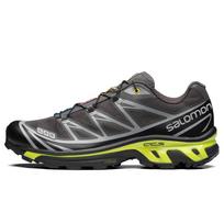 SALOMON XT 6 Slip Resistant, Abrasion Resistant, Breathable, Lightweight Low top Outdoor Shoes Unisex Black L41687000 45⅓ black