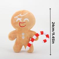 25cm Naujas Šešėlio Pieno Sausainio Pliušinis Žaislas Žaidimo Aksesuaras Lėlė Mielas Animacinis Žaidimo Cookie Run Kingdom Vaikų Gimtadienio Kalėdų Dovana Namų Dekoras beige