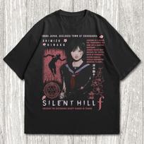 Silent hill f shirt, Horror game Unisex S gray