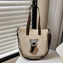 Large Capacity Tote Bag for Women Brand New Latest Style Cute Versatile Shoulder Bag for Women Ins College Students Class Tote Bag