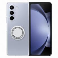 Silikoninis dėklas Samsung Galaxy Z Fold 5 - permatomas