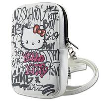 Hello Kitty krepšys baltas Graffiti Kitty galva
