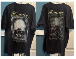 Vintage Ministry Mind is a Terrible Thing to Taste 2019 Tour T-shirt size S-5XL XXL