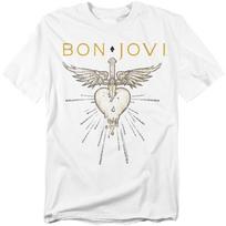 Bon Jovi Greatest Hits T-Shirt S-5XL White L white