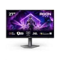 Monitorius AOC AGON PRO AG276UZD 27" 4K UHD 3840x2160 160Hz 1000cd/m² 2xHDMI DisplayPort USB-C 65W garsiakalbiai