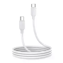 USB kabelis Joyroom (S-CC060A9) "USB-C (Type-C) to USB-C (Type-C)" (3A 60W 1m) baltas