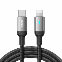 USB Kabelis Joyroom "S-CL020A10" juodas "Type-C / Lightning" 120cm (iki 20W)