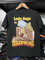 Lady Gaga Telephone Tour Faded T-shirt Cotton For men Women S-4XL PP2869 XL black