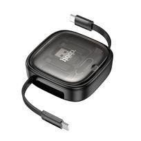 Laidas All-in-one sulankstomas su keičiamais antgaliais Hoco PD 3A 60W 0,95 m U140 juodas