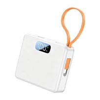 21700 Rechargeable Battery Box Easy Assembly For 2 Cells DIY Powerbanks Kit Lightweight Plastic Case balta