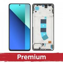 LCD ekranas skirtas Xiaomi Redmi 13 4G / Redmi 13 5G / Poco M6 4G juodas su rėmeliu OEM