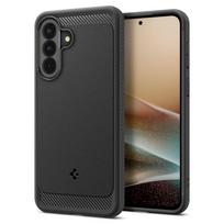 Spigen Rugged Armor dėklas Galaxy A37 5G matinis juodas