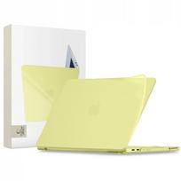 Tech-Protect Softshell dėklas skirtas MacBook Neo 13 2026 - matinė geltona