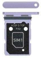 SIM kortelės laikiklis Samsung A376 A37 5G Lavender originalus (service pack)