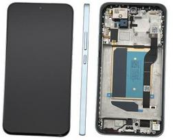Ekranas Xiaomi Redmi Note 15 Pro+ 5G su lietimui jautriu stikliuku ir rėmeliu Glacier Blue originalus (service pack)
