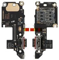 Lanksčioji jungtis Xiaomi Poco F7 Pro 5G su įkrovimo kontaktu ir mikrofonu, SIM kortelės kontaktu originali (service pack)